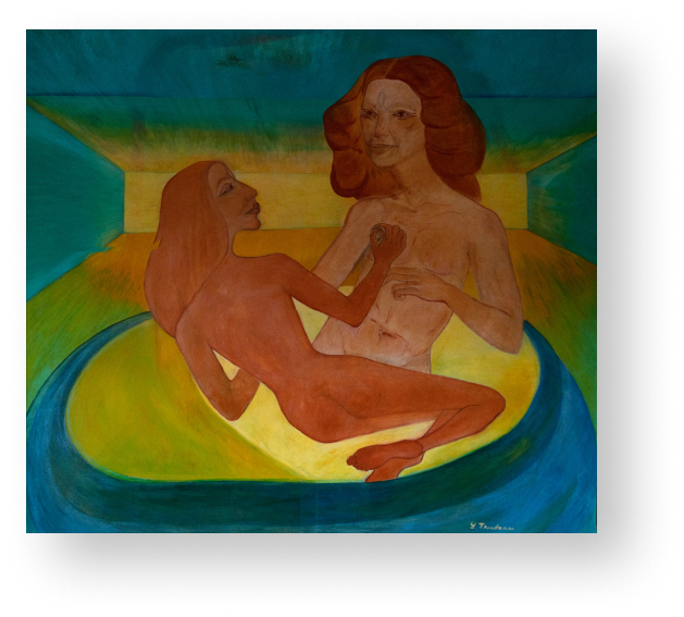 Enhance your mood and emotions with Yolande Trudeau's Colourful Art and Custom Paintings