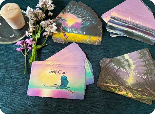 Oracle card coaching with the Making the Time deck
