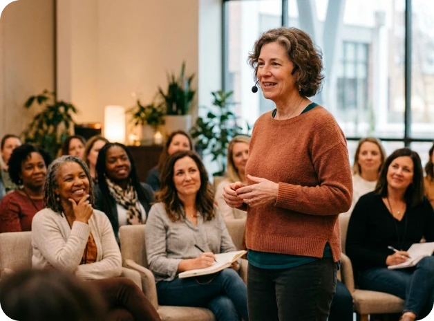 Heartfelt public speaking for groups and events