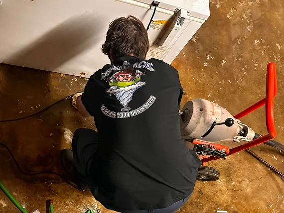 Routine plumbing maintenance and inspection