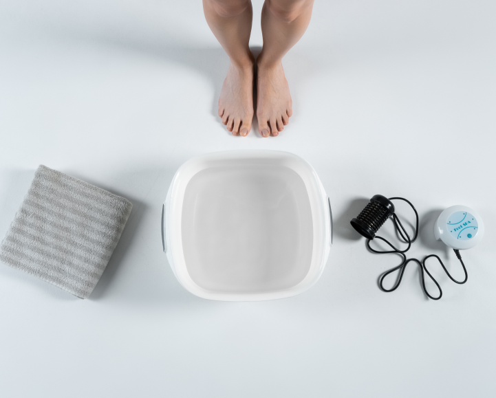 Ionic Foot Detox treatment at Parm's Wellness Spa