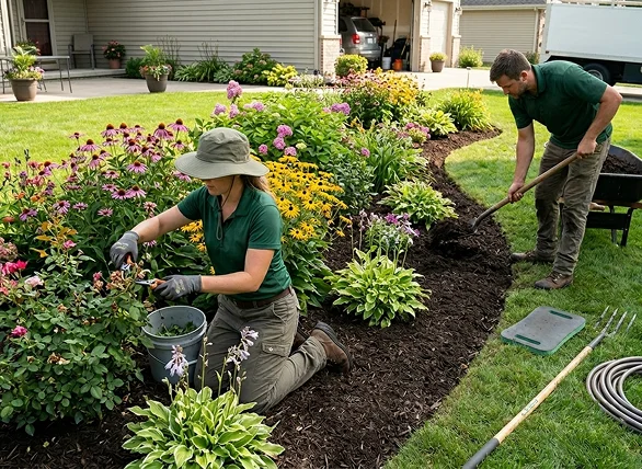 Flower Bed Maintenance Services