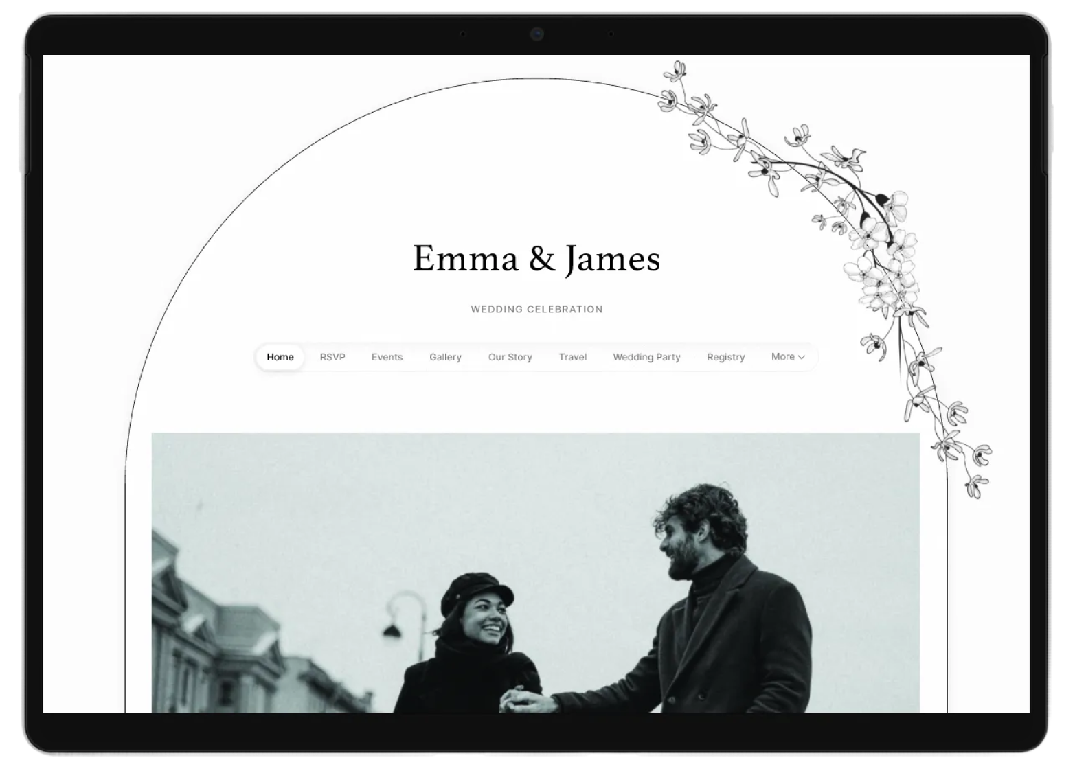 Wedding Website Preview