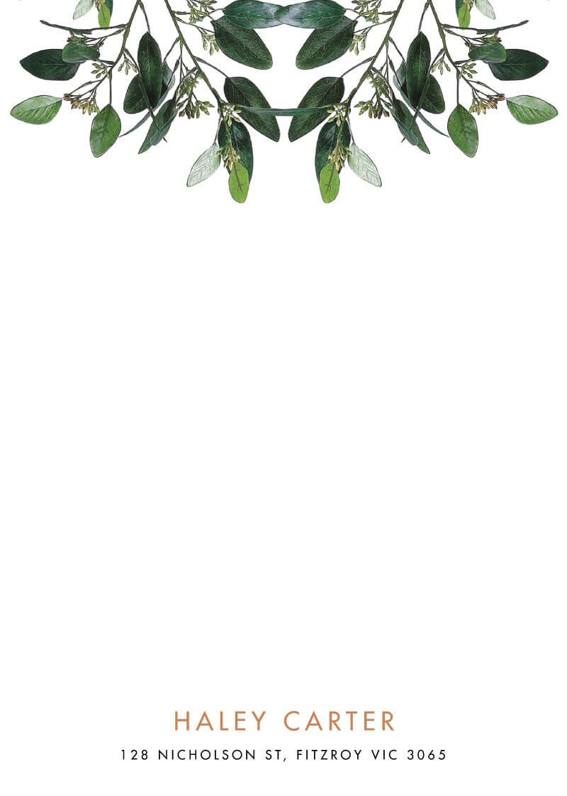Garden Estate Notecards - Digital Printing design preview