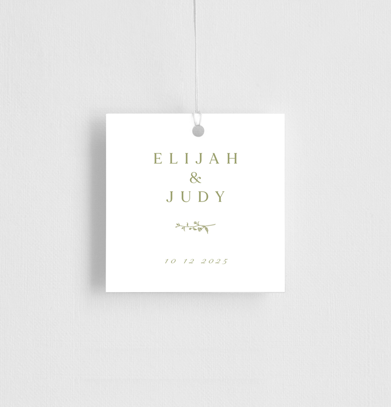 Visco Garden Gift Tags - Digital Printing design preview