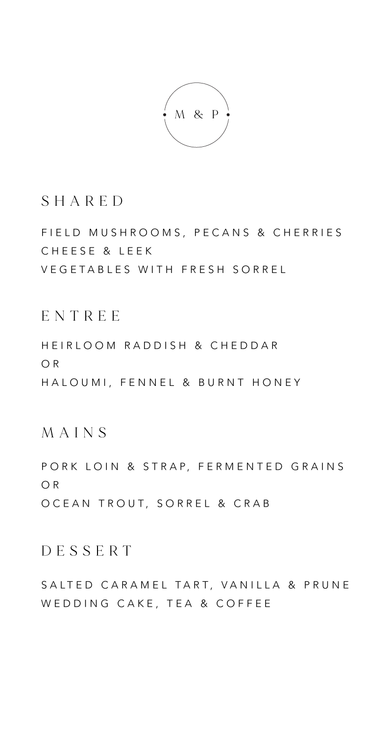 Arch Lines Wedding Menu - Digital Printing design preview