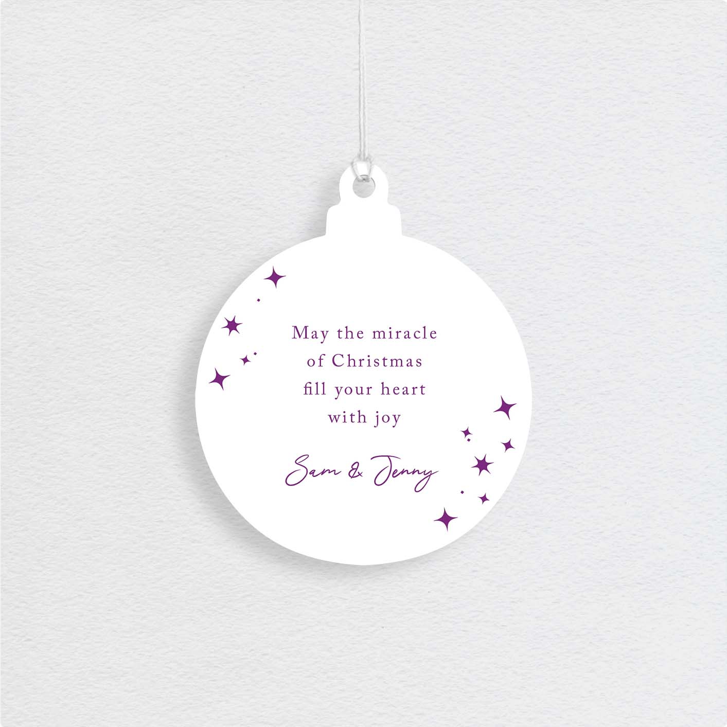 Serab Christmas Swing Tags - Digital Printing design preview