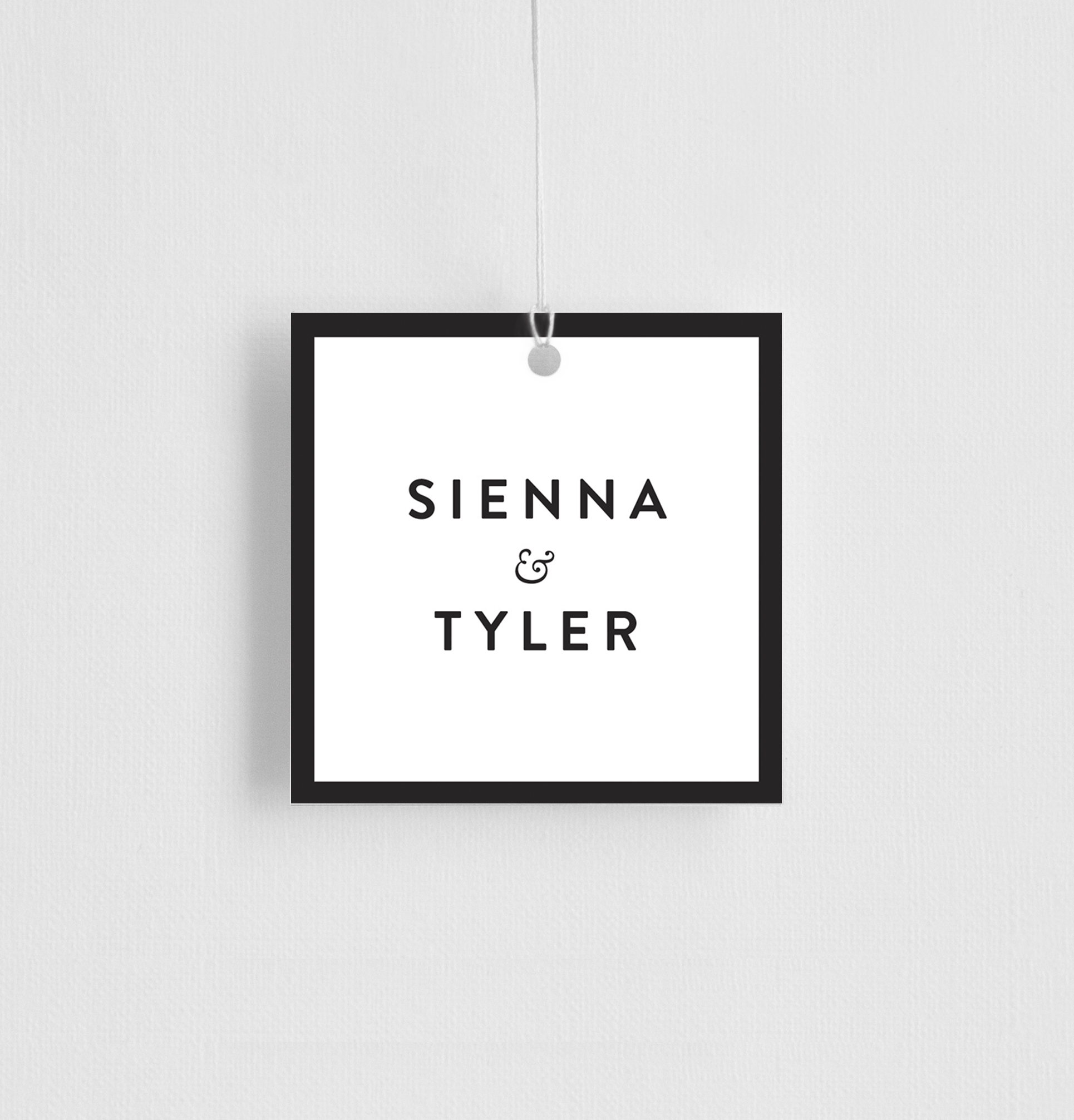 Minimal Gift Tags - Digital Printing design preview
