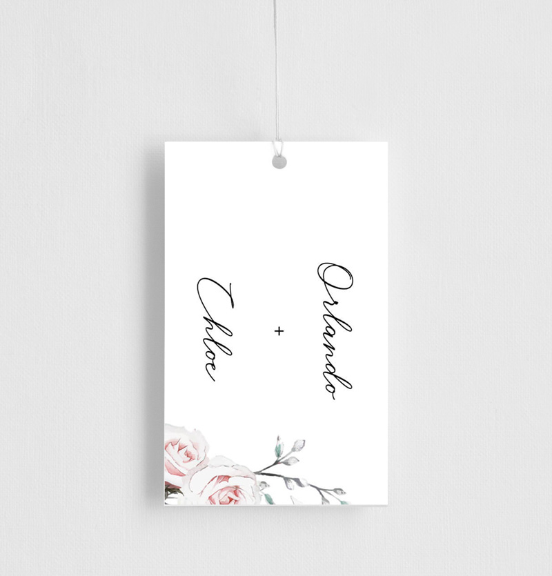 Florescence Gift Tags - Digital Printing design preview