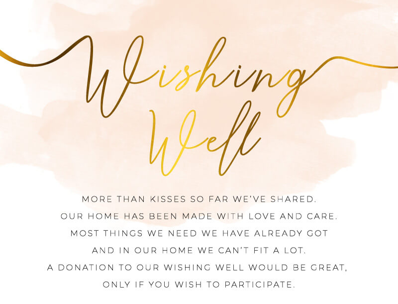 Rosey Wishing Well - Metallic Prints design preview