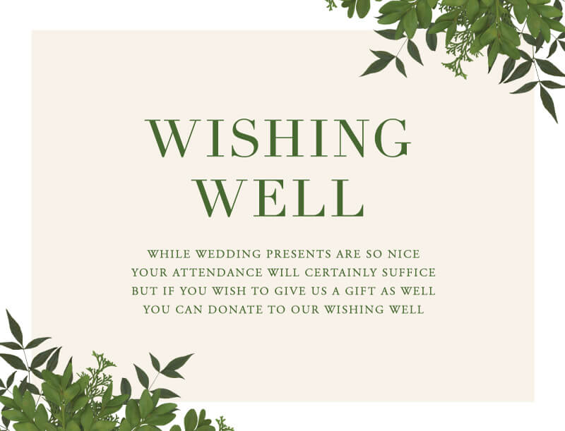 Mod Botanical Wishing Well - Digital Printing design preview