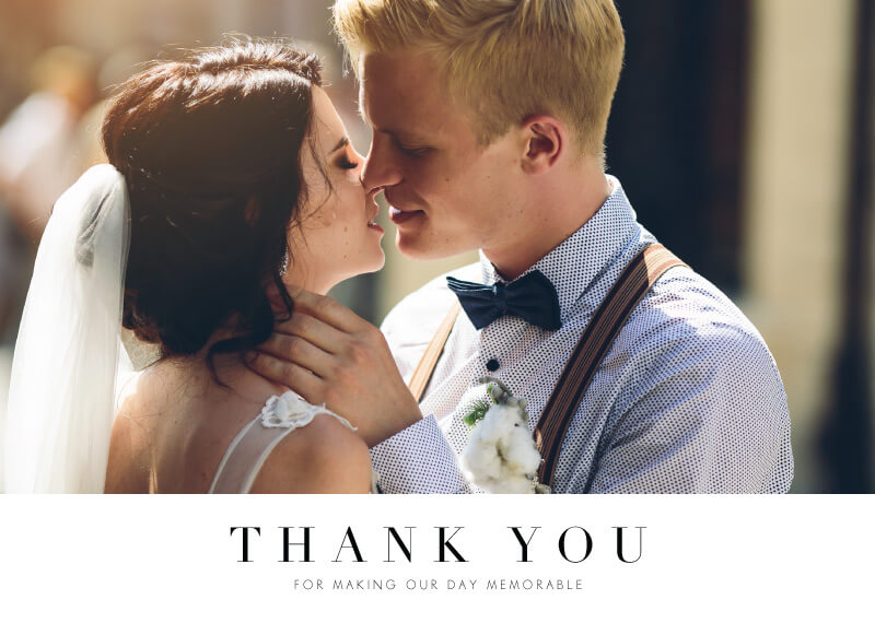 Hydrangea Wedding Thank You Cards - Digital Printing design preview