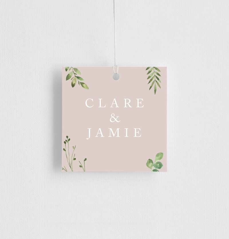 Botanical Fun Gift Tags - Digital Printing design preview