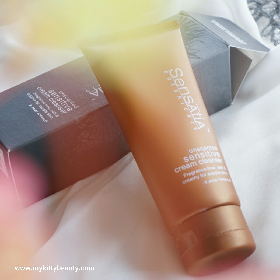 sensatia botanicals unscented sensitive cream cleanser
