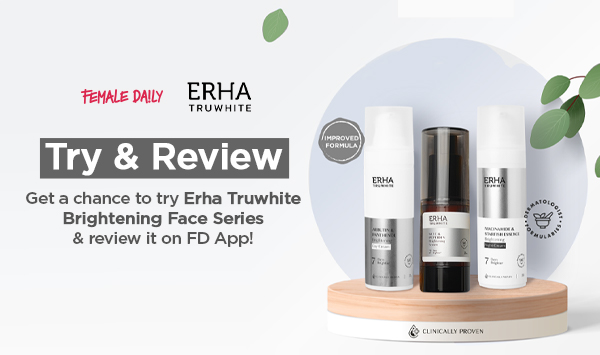 female daily erha skin care