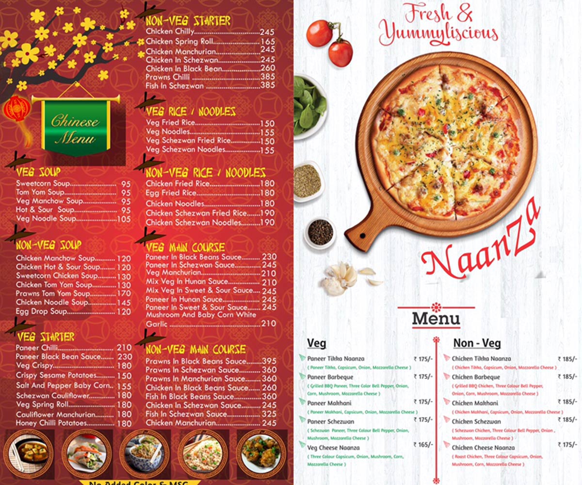 The Central Kitchen Sion East Mumbai Home Delivery Menu