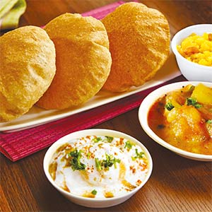 Poori Bhaji Combo