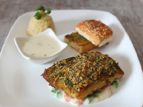 Herb Crusted Fish