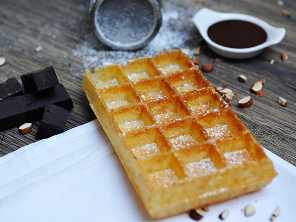 Dark Chocolate Waffle
