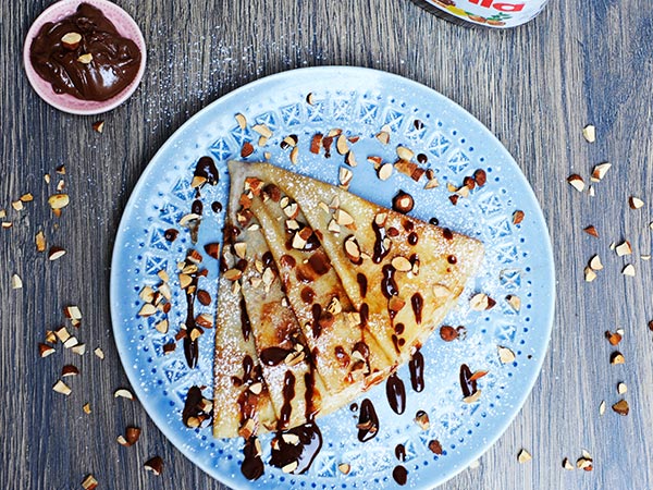 Choco Badam Crepe