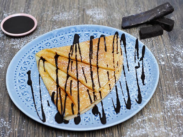 Dark Choconut Crepe