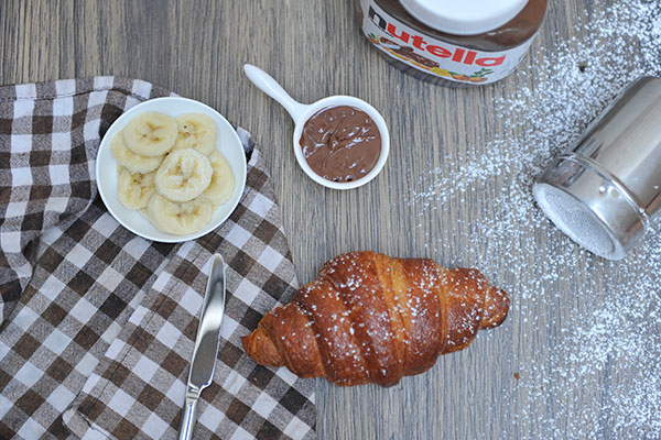 Nutella & Banana Croissant