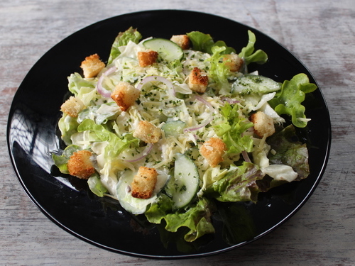 Veg Caesar salad