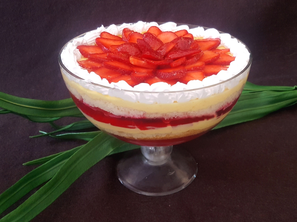 Strawberry Trifle Bowl (Rate includes refundable security deposit of Rs 300)