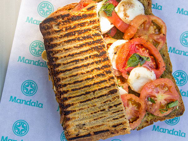 The Toasted Caprese Sandwich