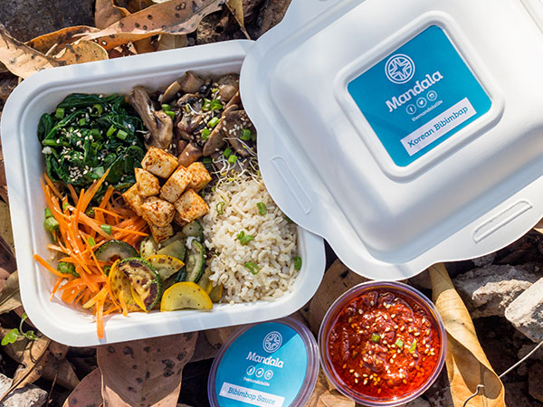 The Korean Bibimbap (Paneer)