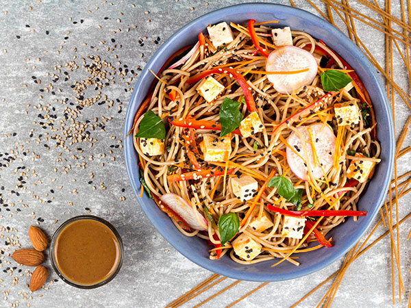 The Almond Noodle Salad
