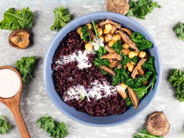 The Forest Bowl with Wild Rice