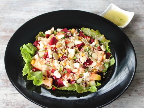 Veg Apple, Pickled Beetroot & Quinoa Salad