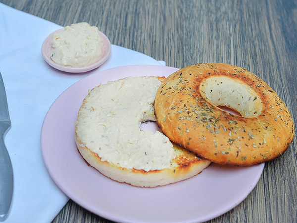 Cream and Onion Bagel