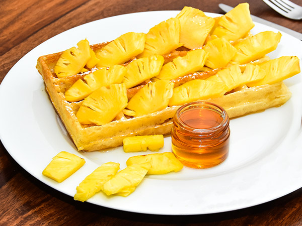 Honey Pineapple Waffle