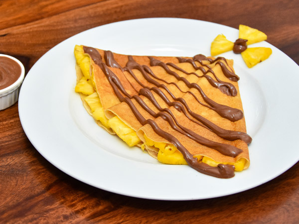 Nutella Pineapple Crepe