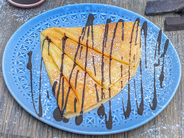 Dark Choconut Crepe