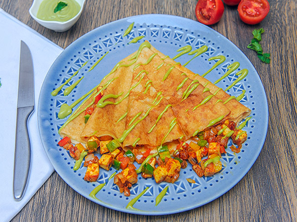 Paneer Tikka Masala Crepe