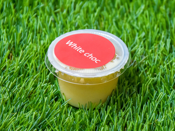 White chocolate sauce