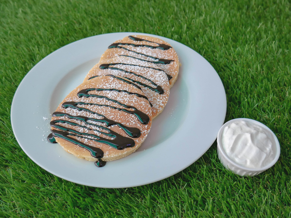 Dark Choc Mascarpone Pancake