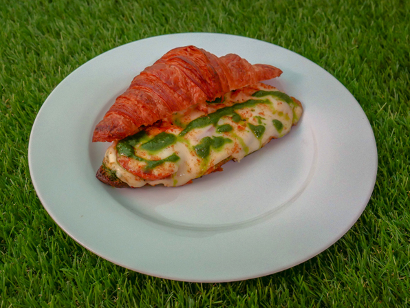 Croissant Pesto Toastie