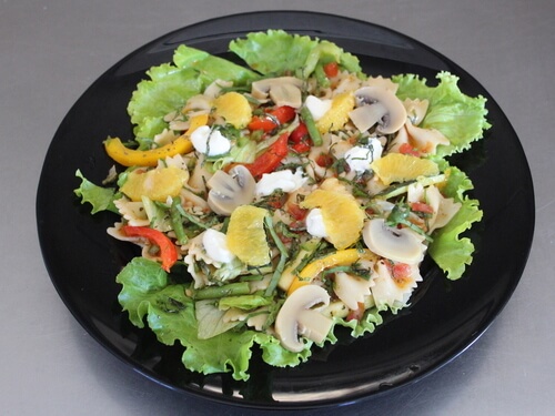 Veg Farfalle Salad