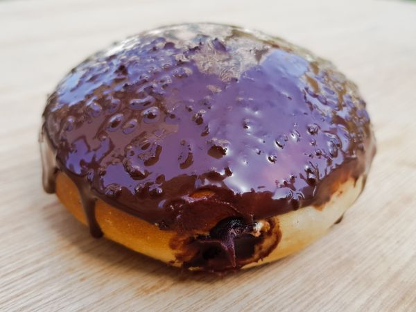 Double Dark Chocolate Donut