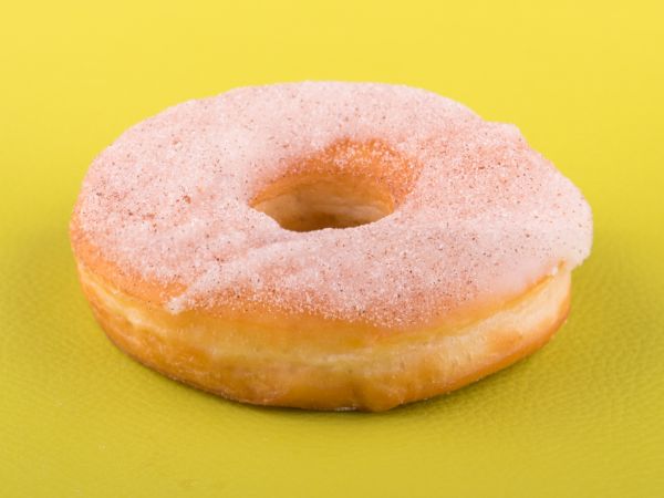 Vegan Glazed Cinnamon Donut