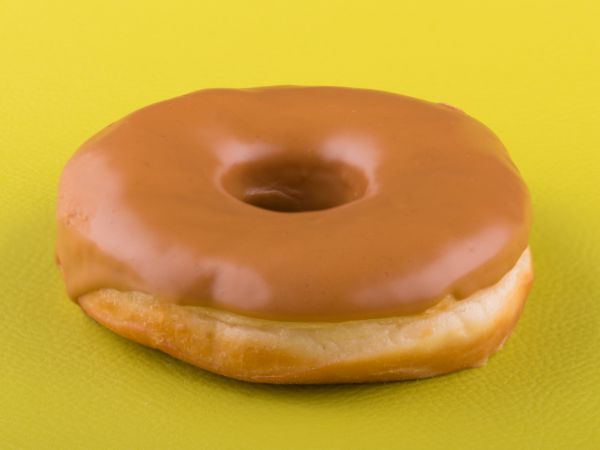 Vegan Lotus Biscoff Donut