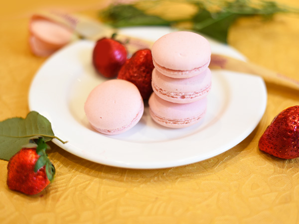 Strawberry Macaron