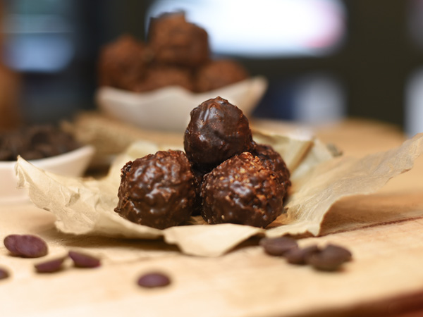 Caramel truffle
