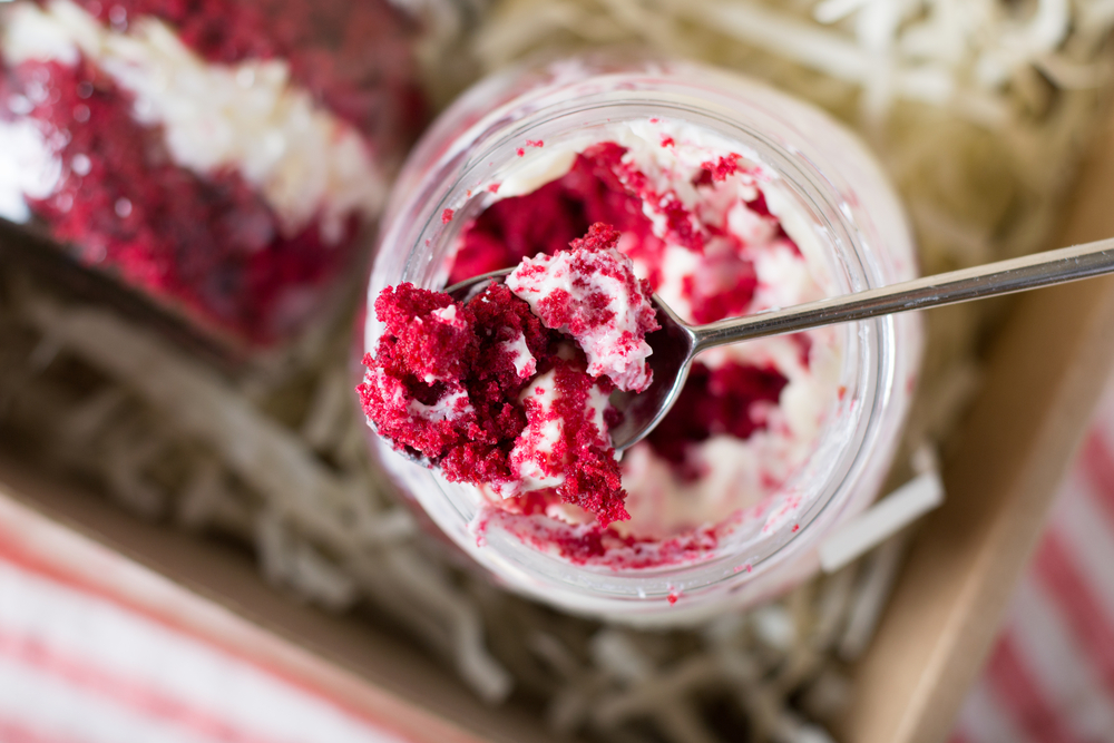 Red Velvet Jar