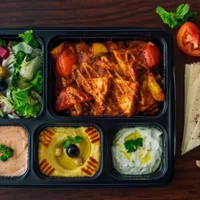 PANEER Shawarma Platter
