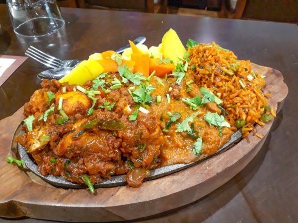 Pav Bhaji Sizzler